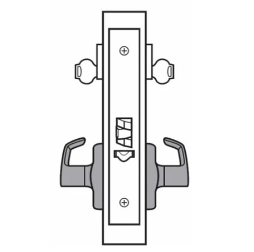 Corbin Russwin ML2032 NSA Institution or Utility Mortise Lock, NS