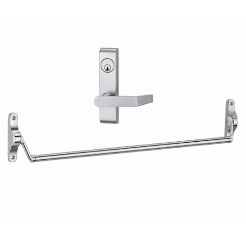 American Locksets. Von Duprin 55-L Rim Crossbar Exit Device, For 4